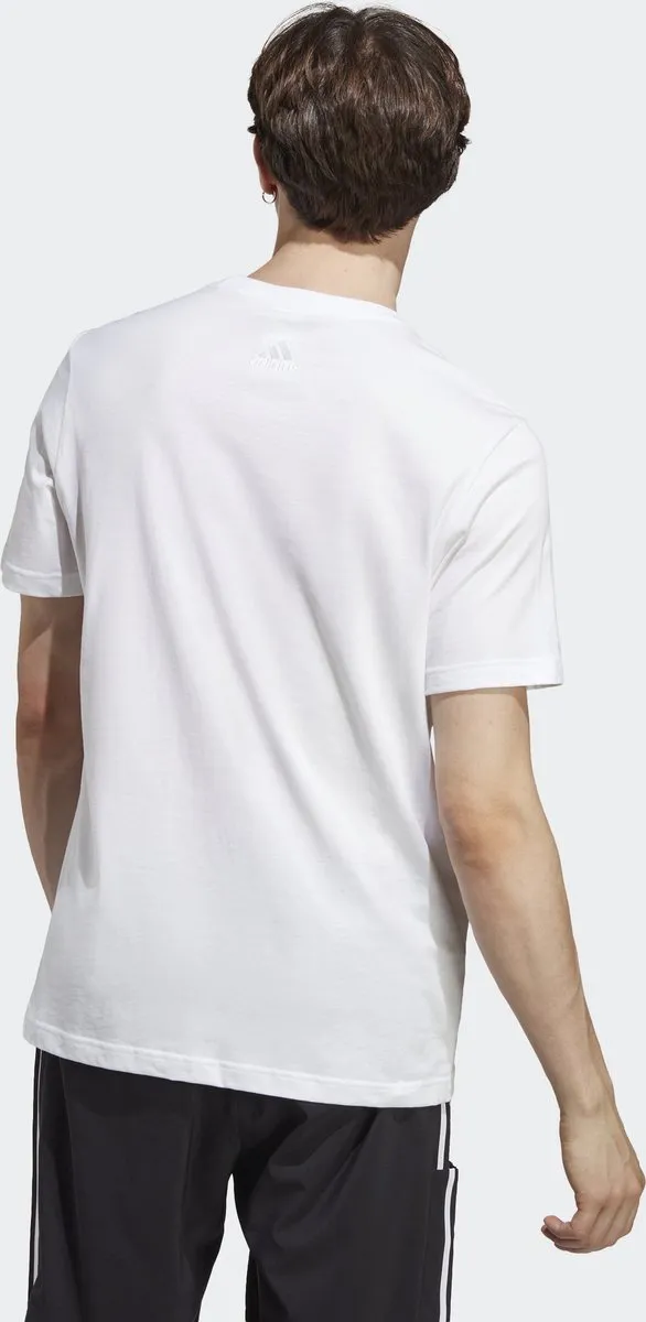 adidas Sportswear Essentials T-shirt IC9276 - Wit - L