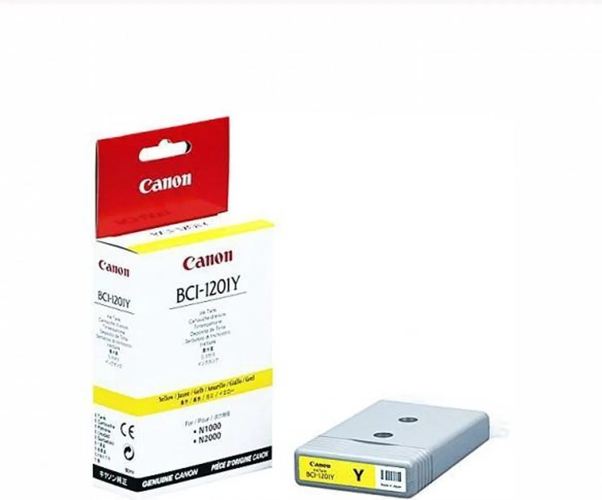 Canon BCI-1201Y Inktcartridge - Geel 80ml