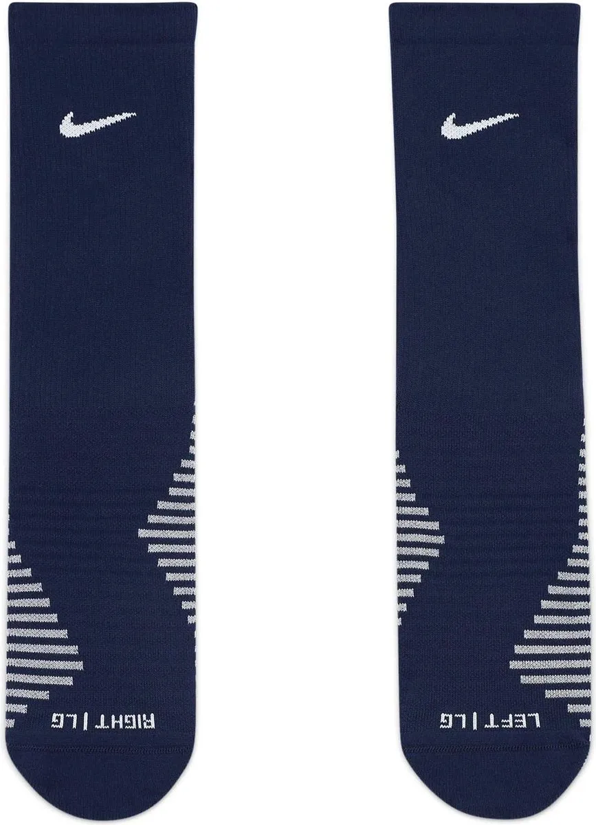 Nike Strike Crew Voetbalsokken Senior - Navy/Wit