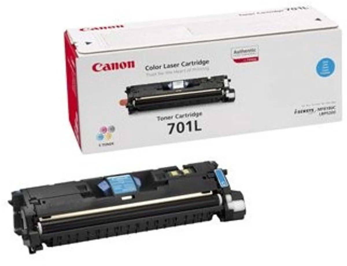 Canon 701 9290A003 Tonercartridge - 4000 Pagina's - Cyaan
