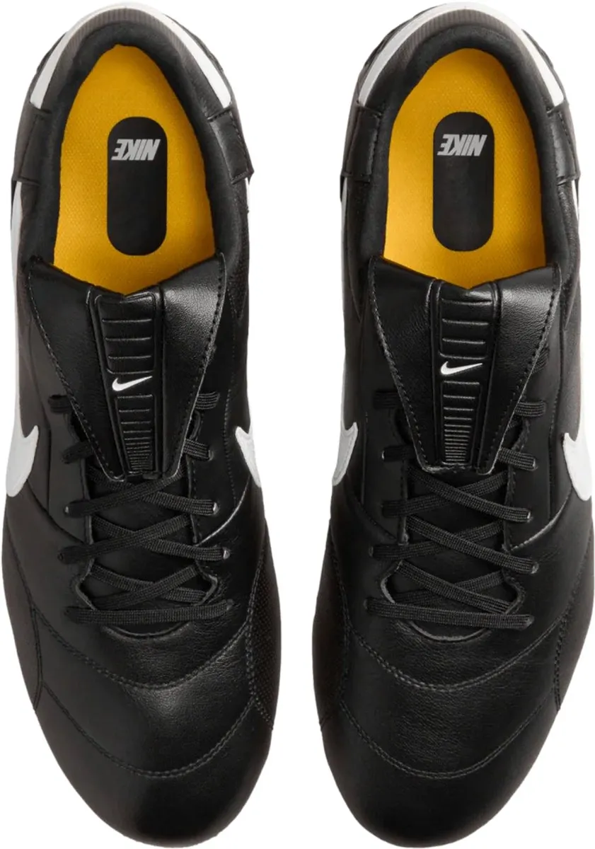 Nike The Premier FG Voetbalschoenen 47 - Zwart/Geel