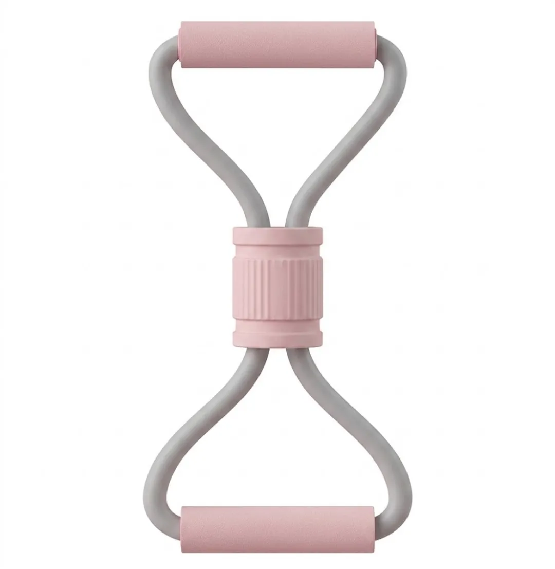 NUVEX Roze 8-vorm Weerstandsband Fitness Trainer 26LB