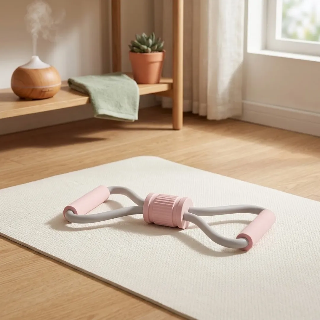 NUVEX Roze 8-vorm Weerstandsband Fitness Trainer 26LB