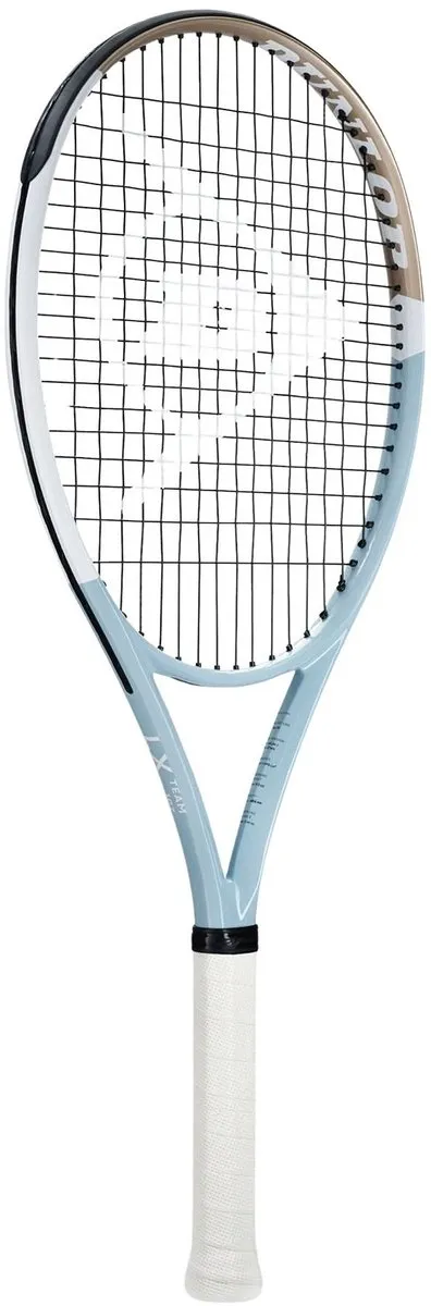 Dunlop D TR 24 LX Team 107 G1 Tennisracket - Blauw/Wit/Bronze
