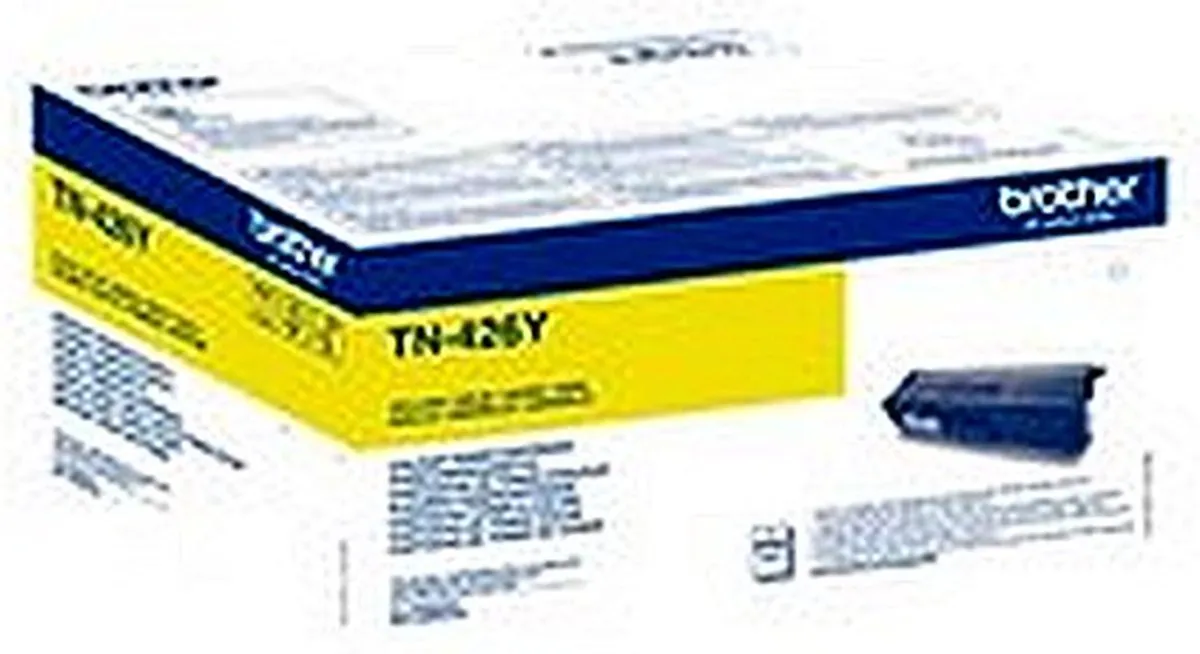 Brother TN-426Y Tonercartridge - Geel - 6500 Pagina's