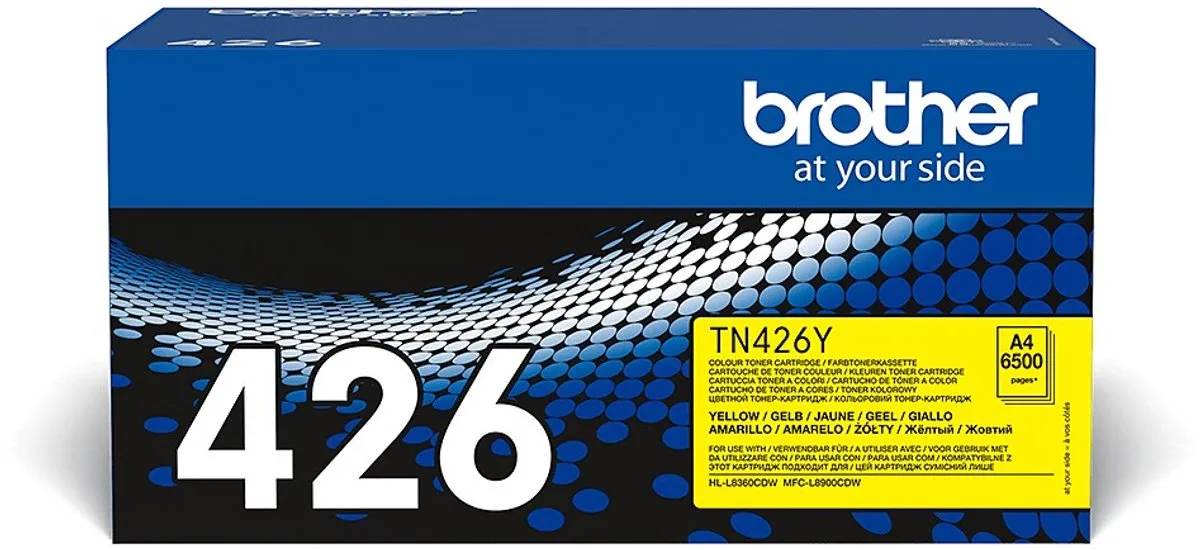 Brother TN-426Y Tonercartridge - Geel - 6500 Pagina's