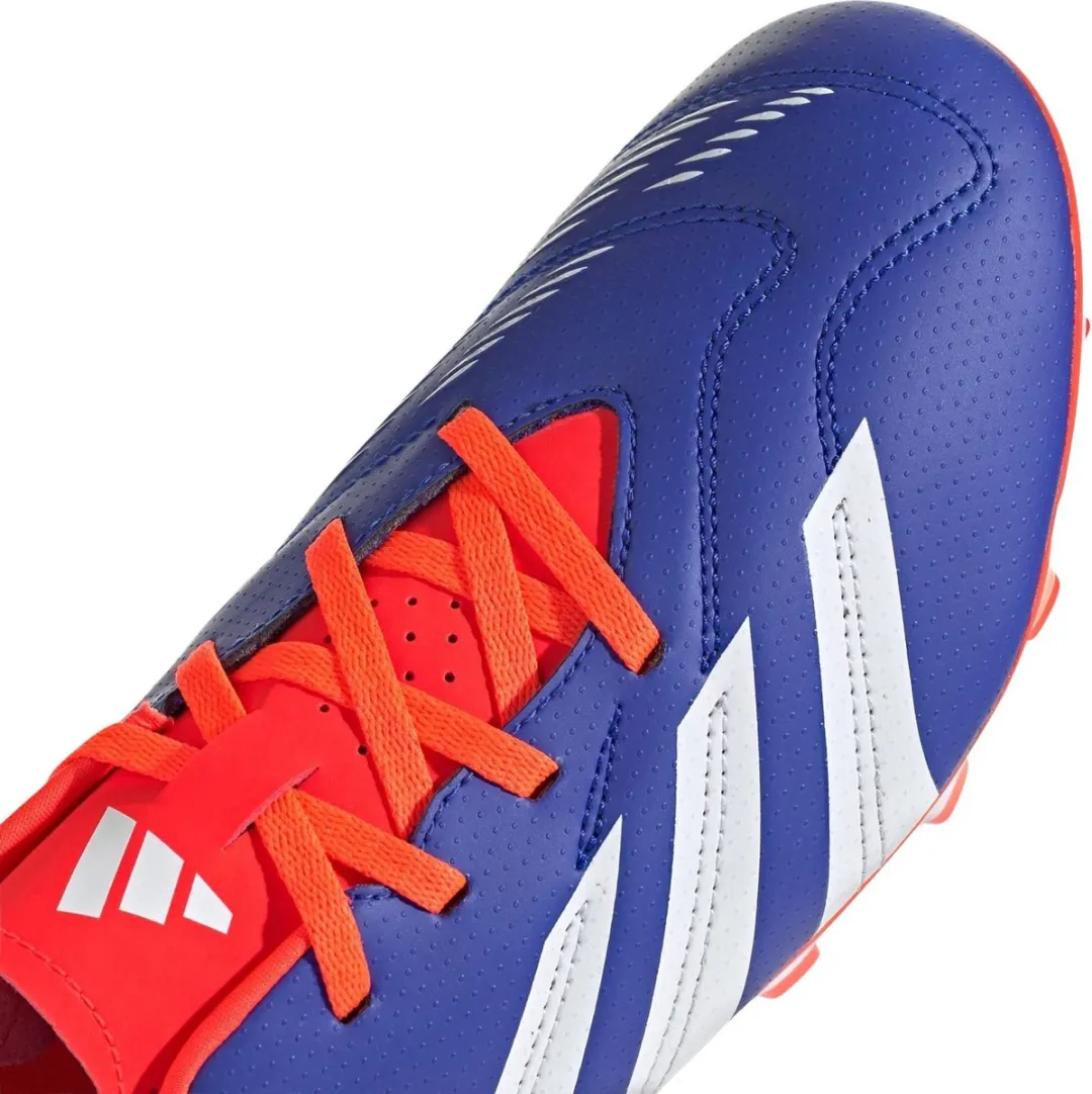 adidas Predator Club FxG Voetbalschoenen - Heren 41 1/3 - Blauw/Wit/Rood