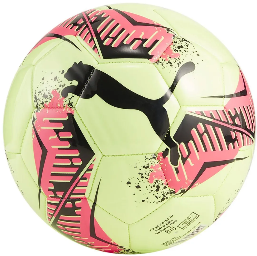 PUMA Futsal 3 MS Voetbal - Maat 4 - Wit/Garnet Rose/Dusty Aqua