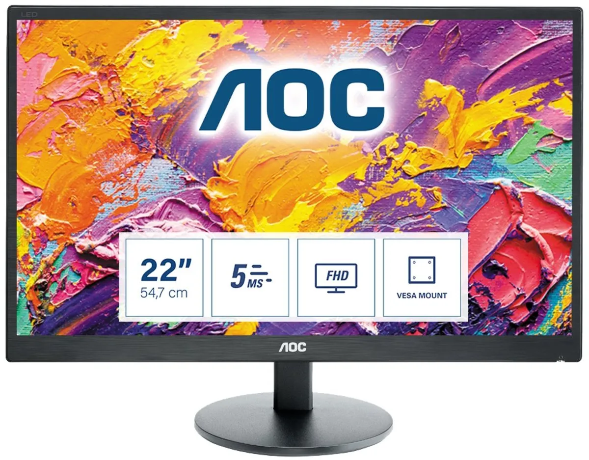 AOC E2270SWN Monitor