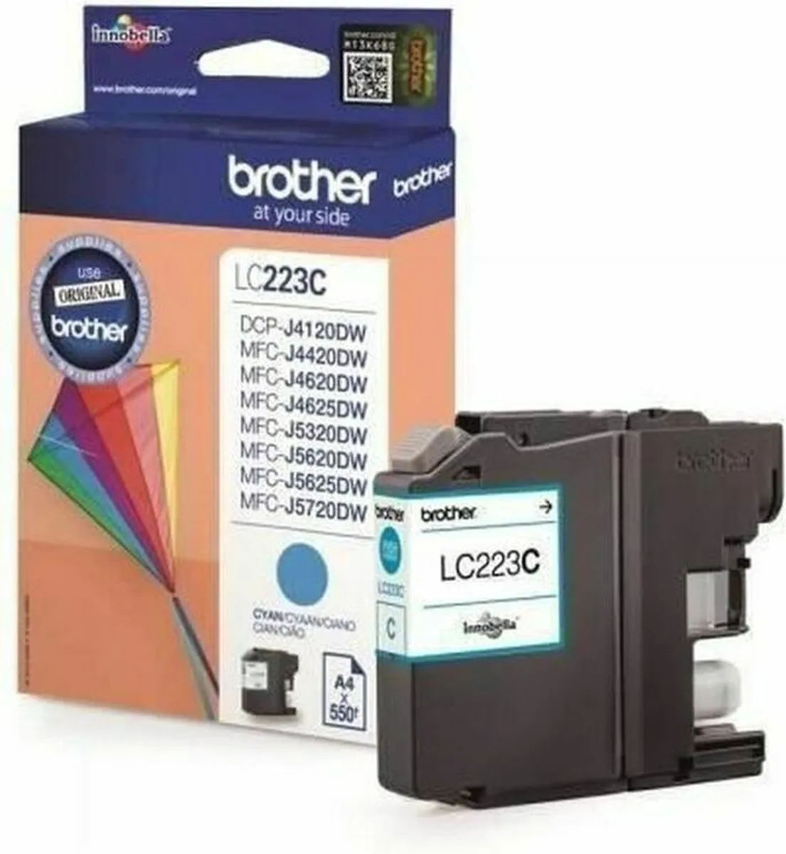 Brother LC-223CBP Inktcartridge Cyaan