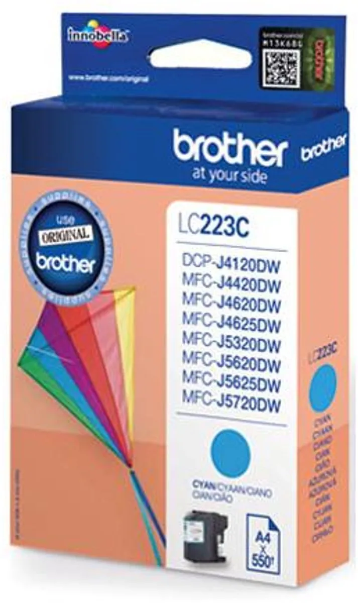 Brother LC-223CBP Inktcartridge Cyaan