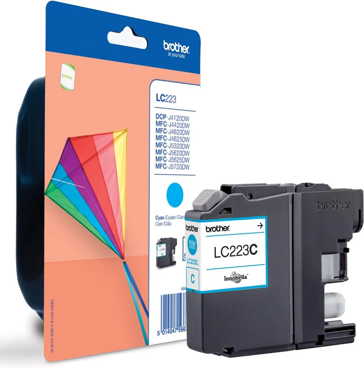 Brother LC-223CBP Inktcartridge Cyaan