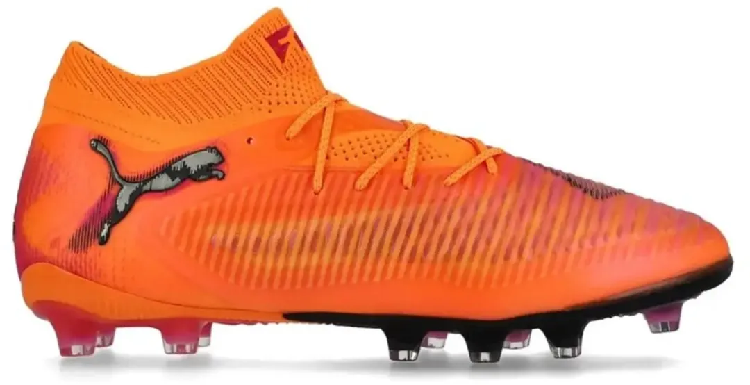 PUMA Future 8 Ultimate FG Voetbalschoenen 44 - Heat Fire/Zwart