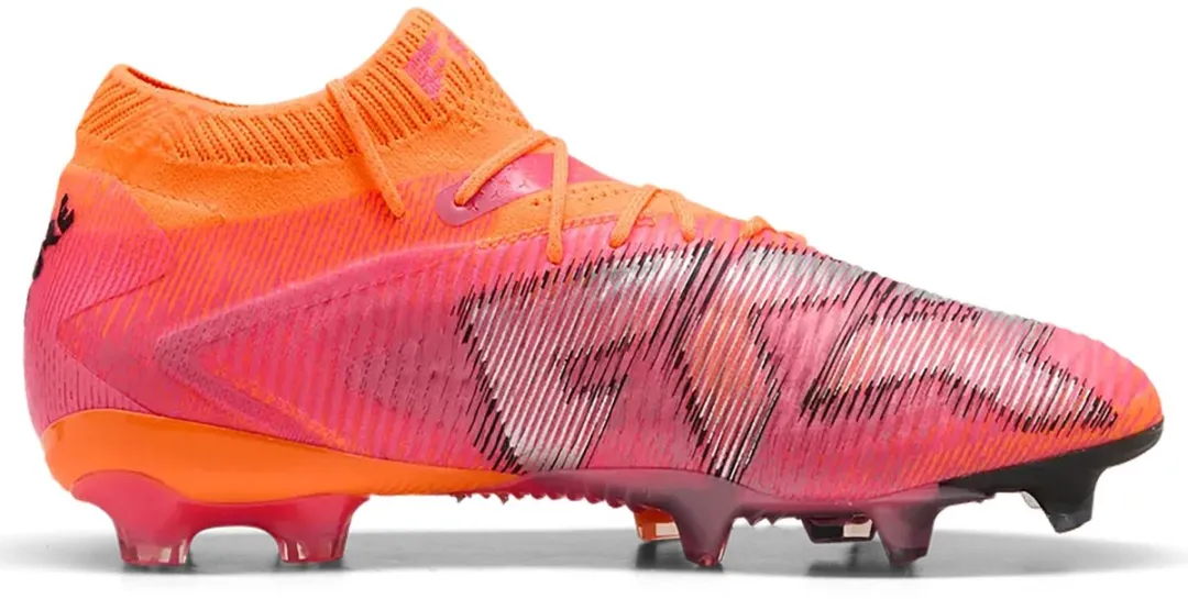 PUMA Future 8 Ultimate FG Voetbalschoenen 44 - Heat Fire/Zwart