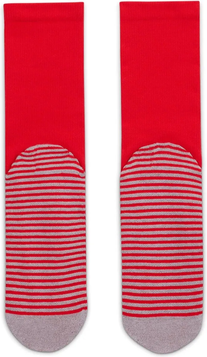 Nike Strike Crew Voetbalsokken DH6620-657 - Rood/Wit