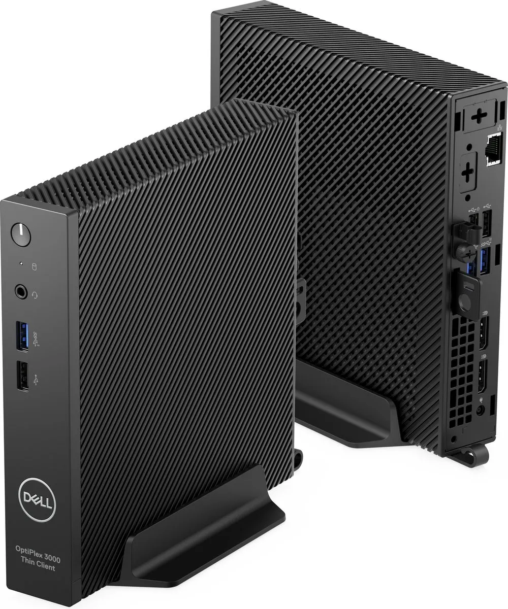 Dell OptiPlex 3000 N5105 Wyse Thin Client - 4 Cores 32GB SSD - Zwart