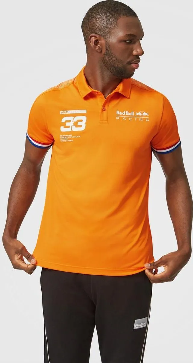 Red Bull Racing Verstappen Polo XS - Oranje