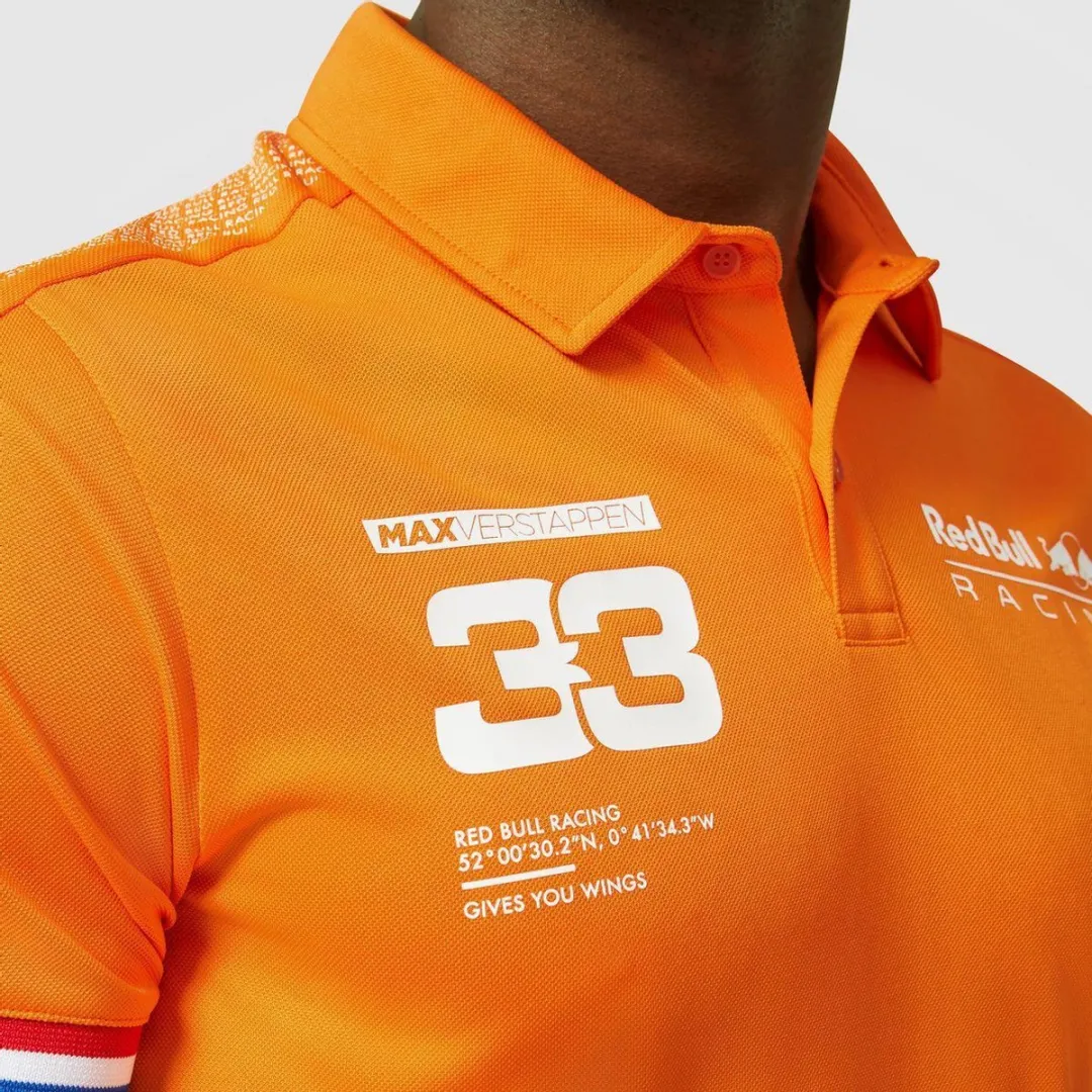 Red Bull Racing Verstappen Polo XS - Oranje