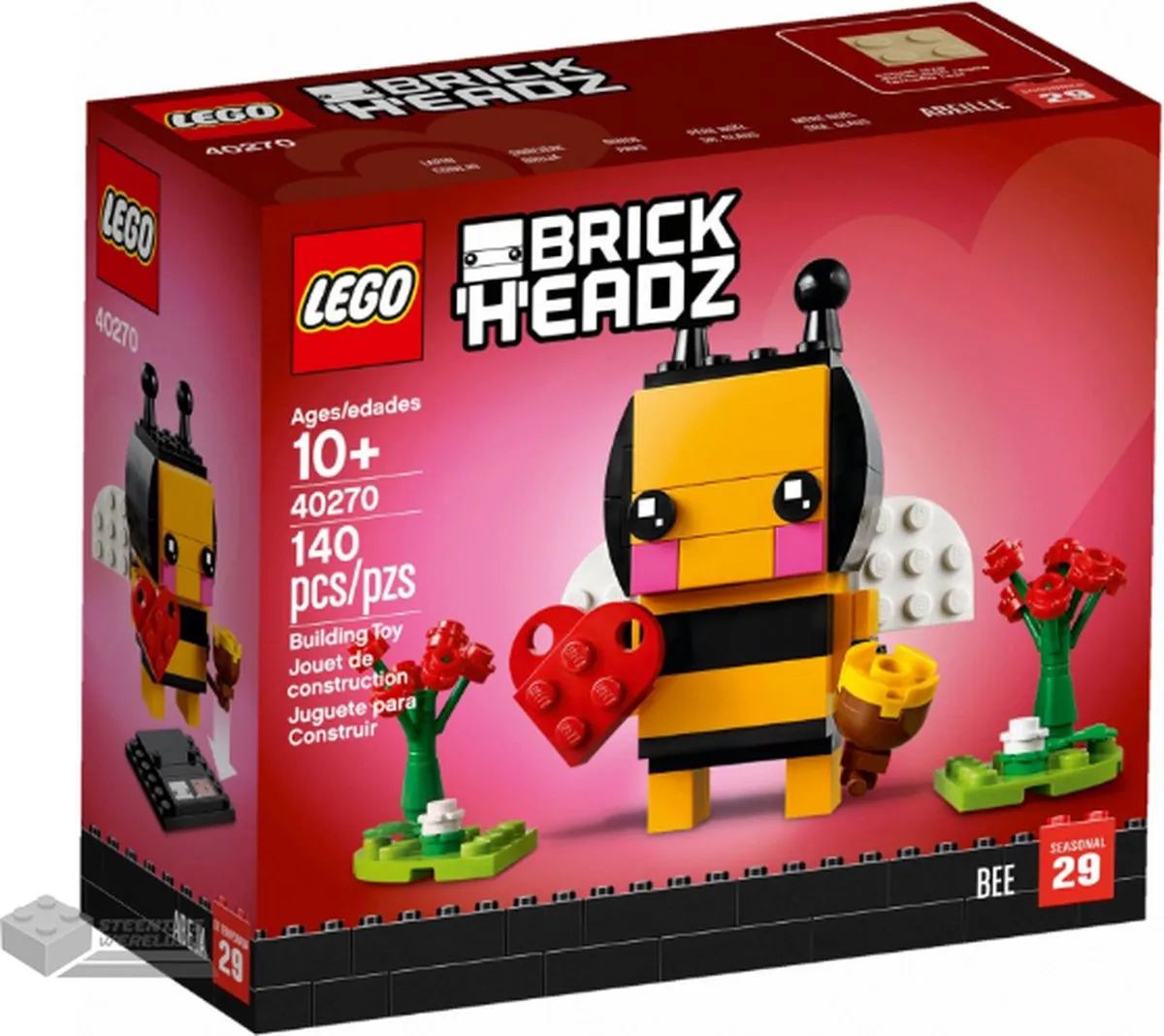 LEGO BrickHeadz Valentijnsbij 40270