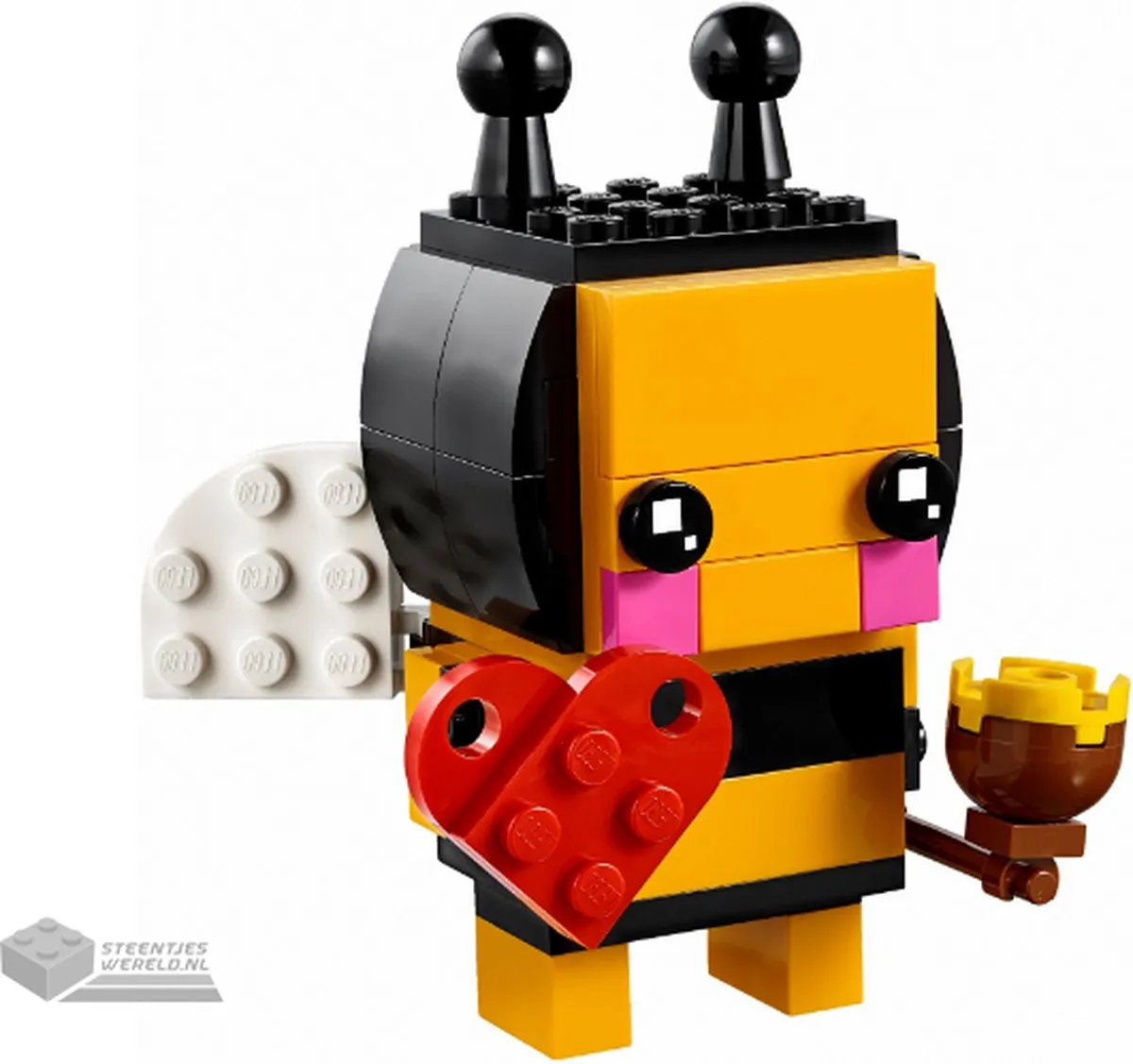 LEGO BrickHeadz Valentijnsbij 40270 - 140 Stukken - Geel/Zwart - afbeelding 6 van 6