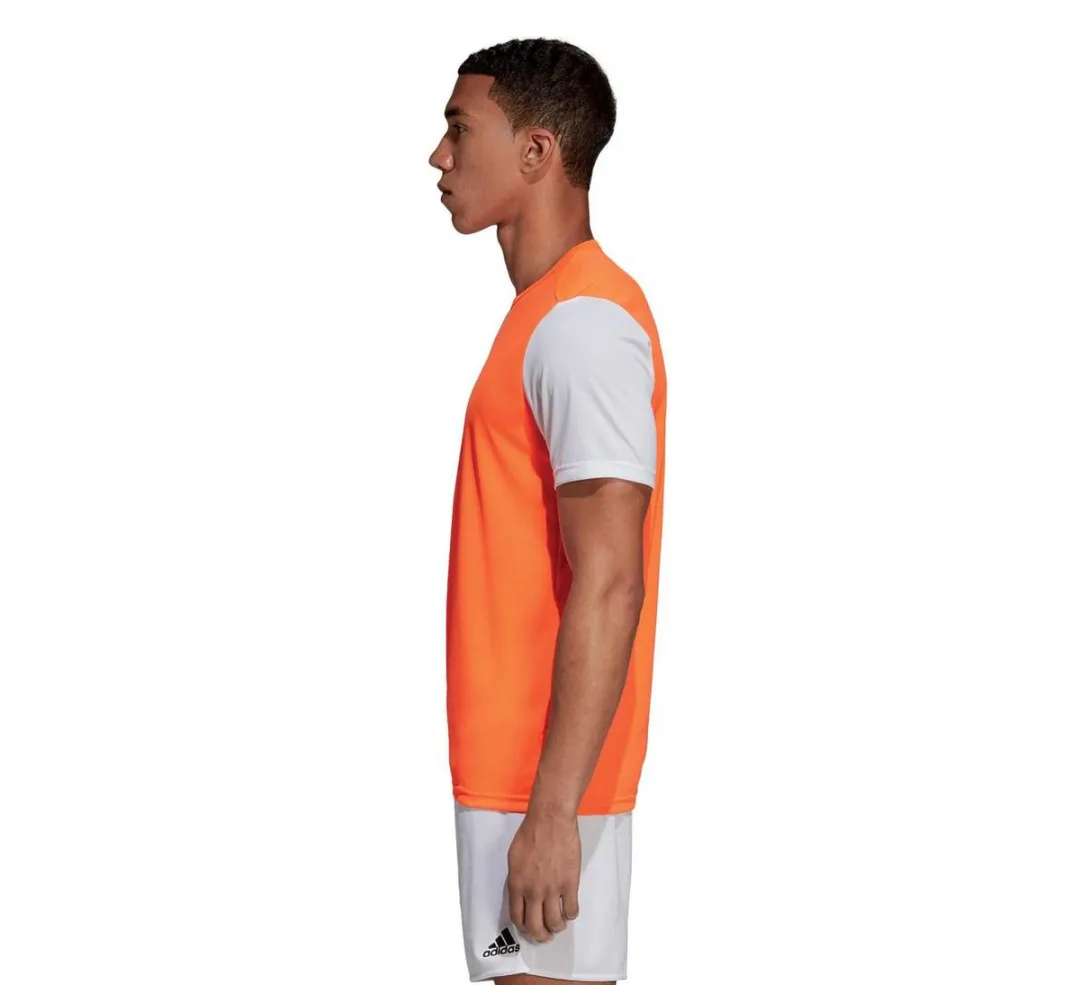 adidas Estro 19 Sportshirt 152 - Jongens - Oranje/Wit - afbeelding 6 van 6