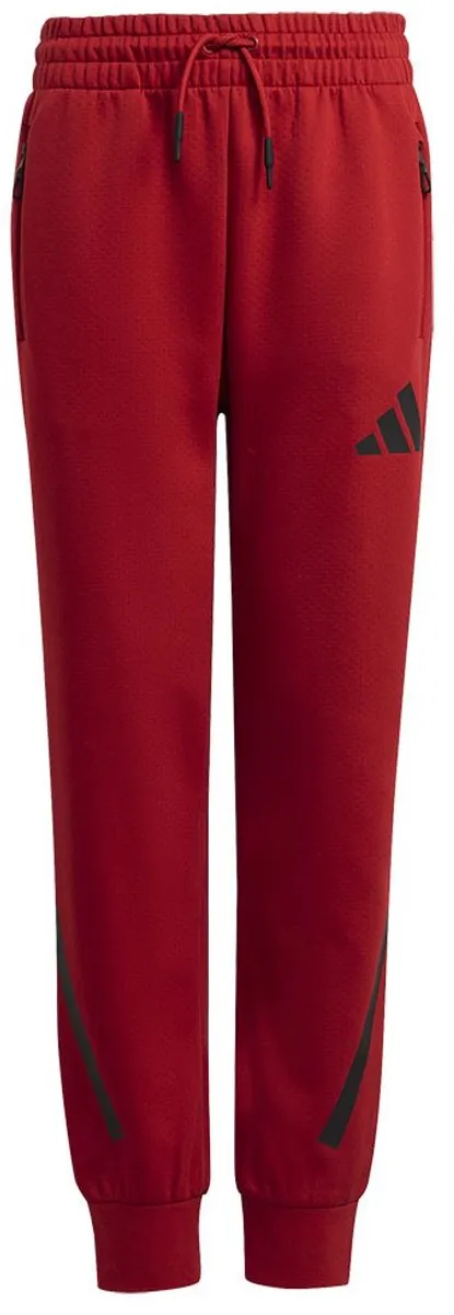 Adidas Z.N.E. Tapered Leg Trainingsbroek 122cm - Rood/Zwart