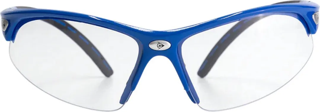 Dunlop i-Armor Squashbril - Blauw - Clear Lenzen