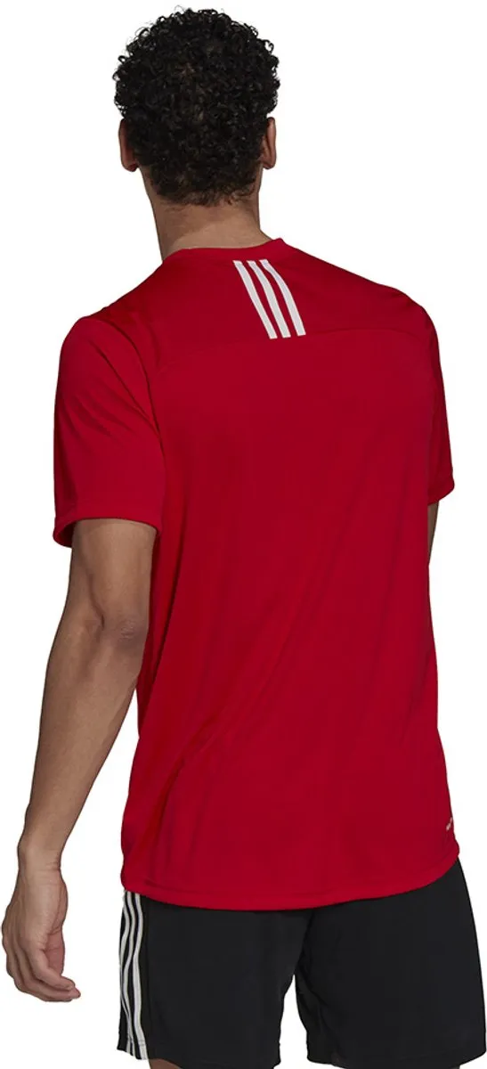adidas Primeblue Heren T-shirt - Rood - Maat M