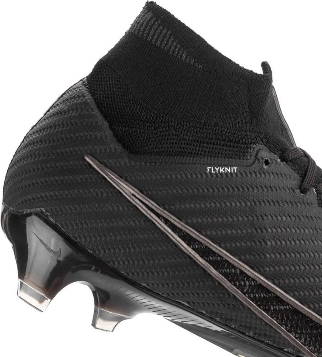 Nike Zoom Mercurial Superfly Elite FG DJ4977-001 - Maat 40.5 - Zwart/Geel