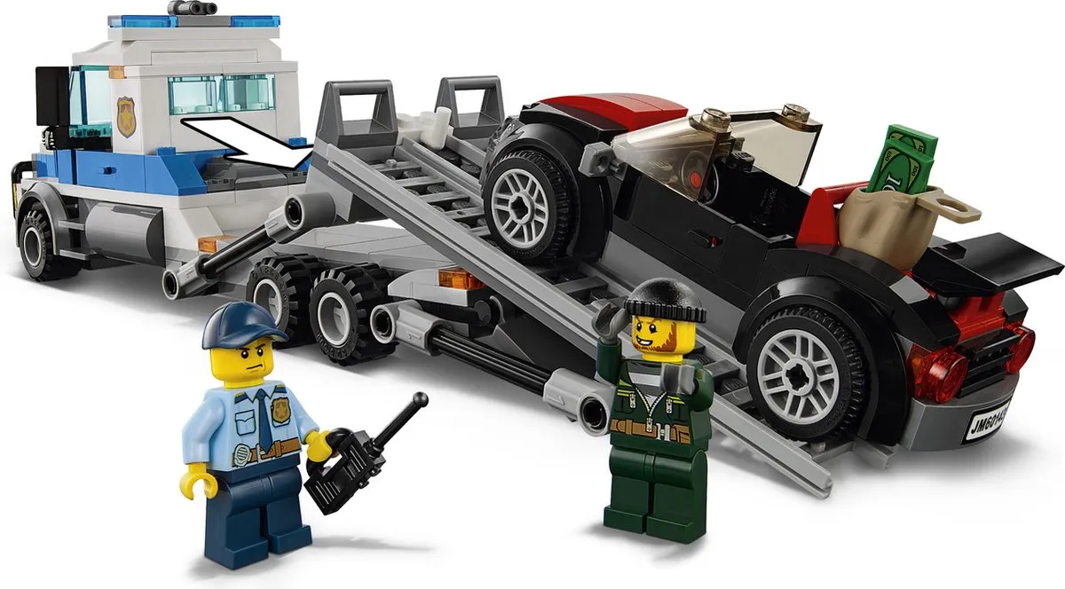 LEGO 60143 Autotransport Kaping - 403 Stukken - 4 Minifiguren