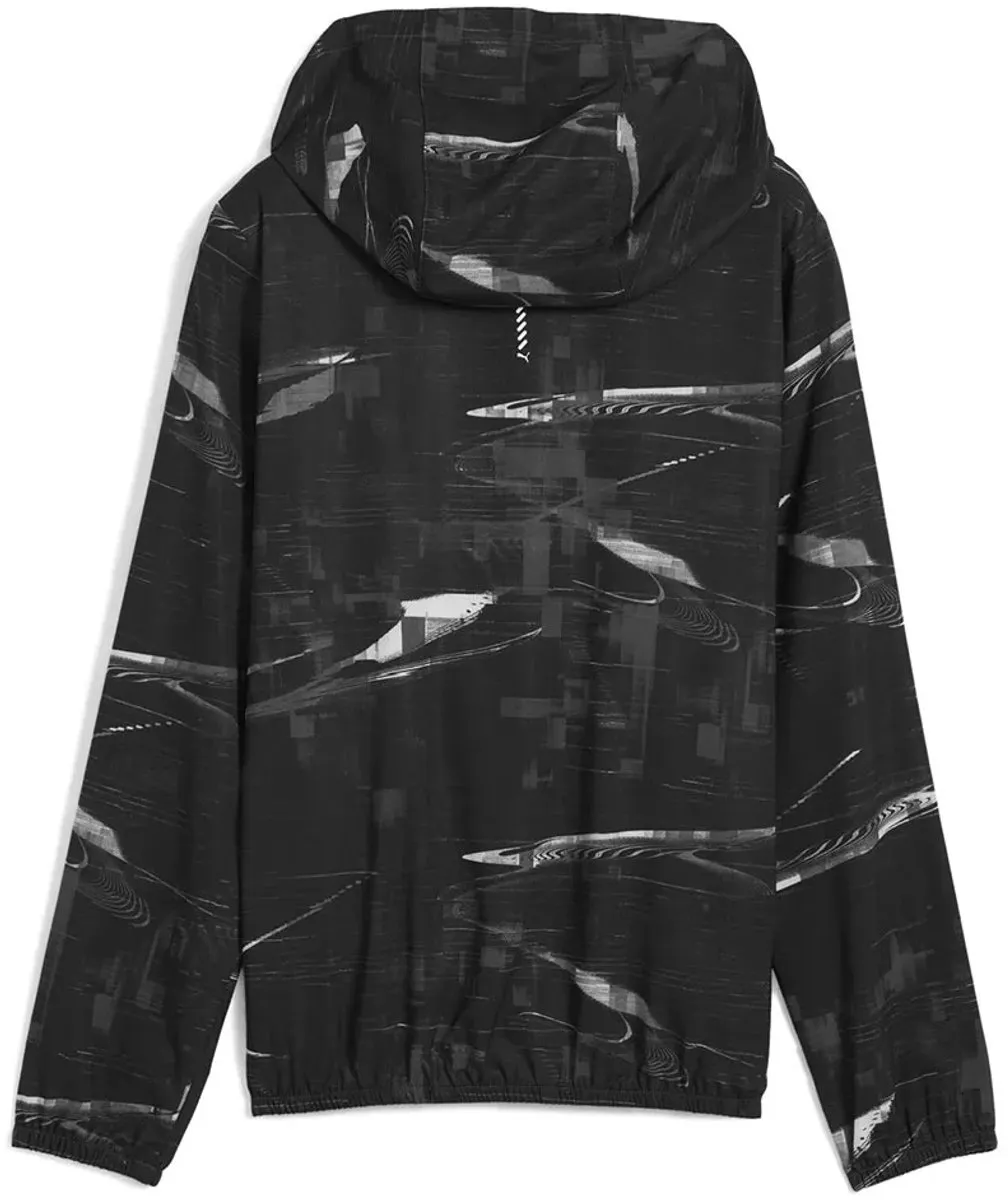 PUMA Velocity AOP Jas - Zwart S