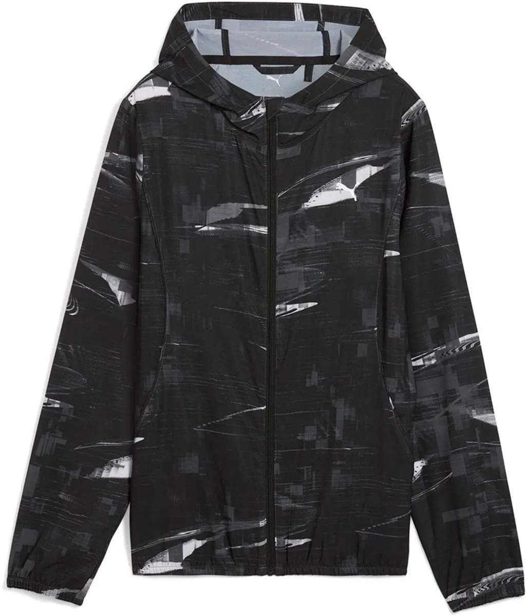 PUMA Velocity AOP Jas - Zwart S