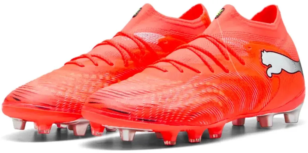 PUMA Future 9 Ultimate Ag Voetbalschoenen - EU 42.5 - Rood/Oranje