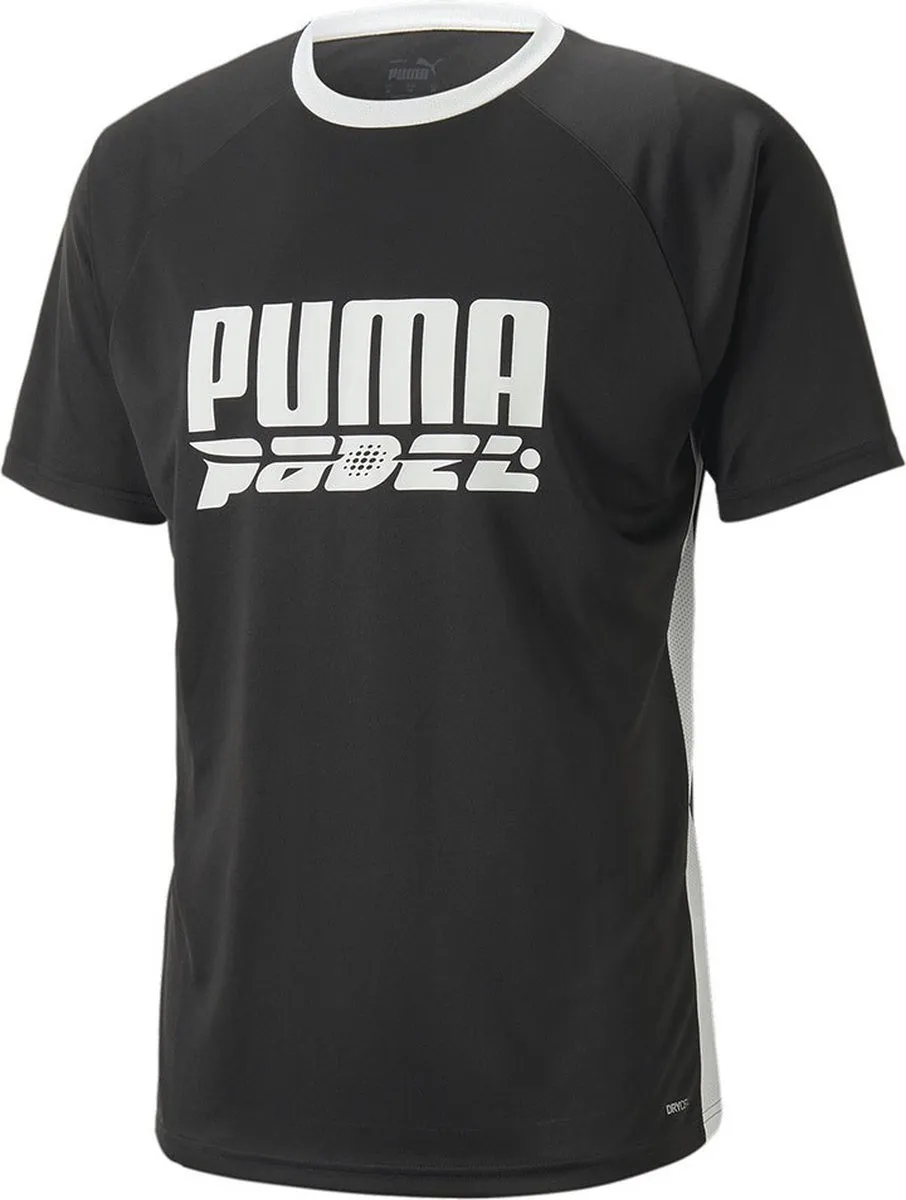PUMA Teamliga Logo T-shirt M - Zwart