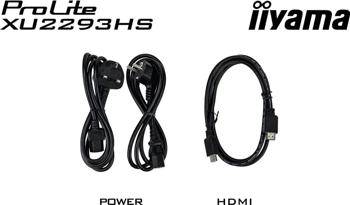 iiyama ProLite XU2293HS-B6 22 inch - Full HD - IPS