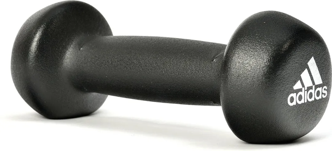 Adidas Dumbbellset Neopreen 2 x 1 kg - Zwart
