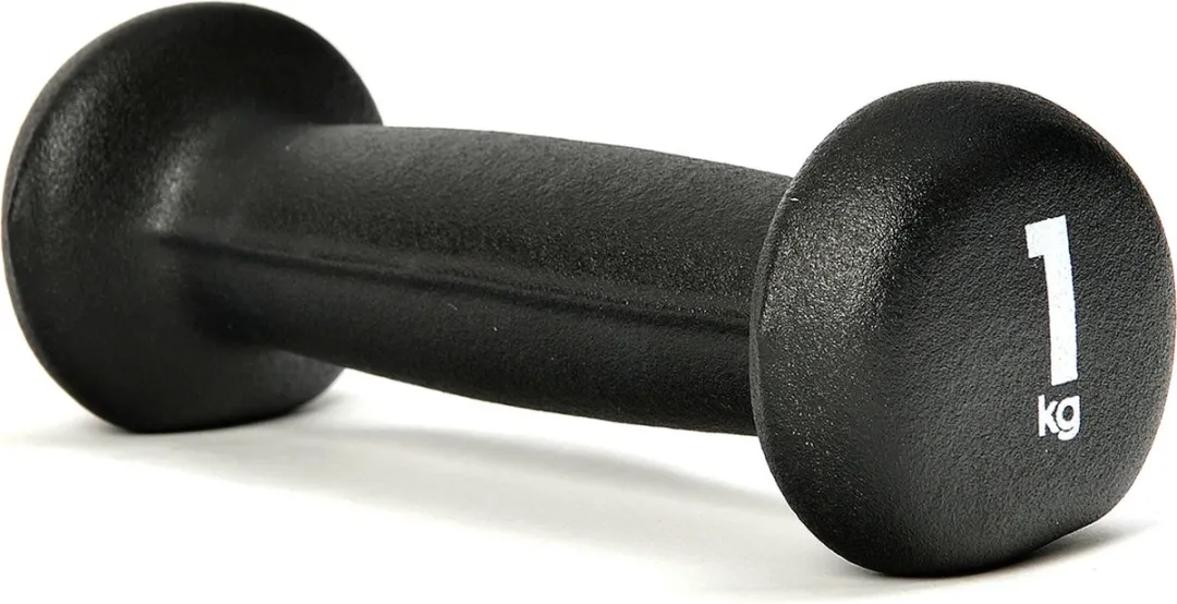 Adidas Dumbbellset Neopreen 2 x 1 kg - Zwart