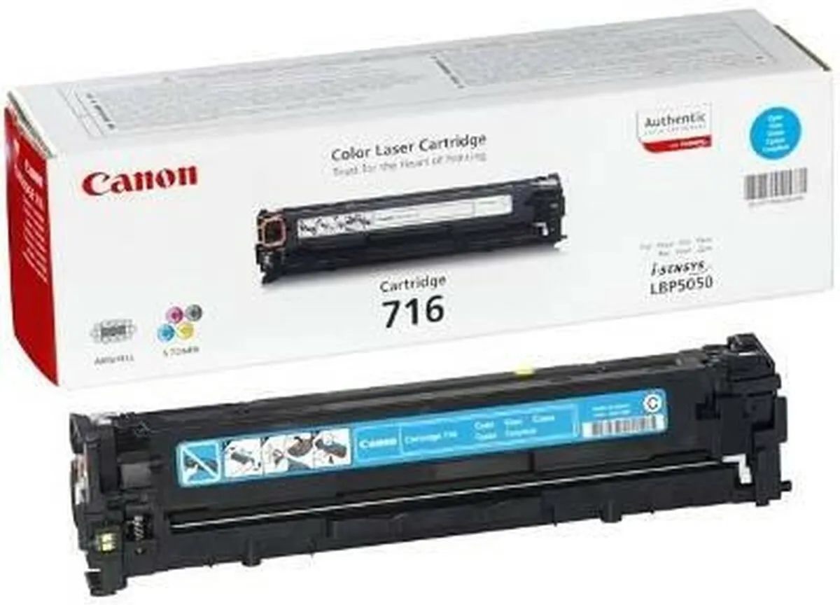 Canon 716 M Cyan Toner - 2300 Pagina's