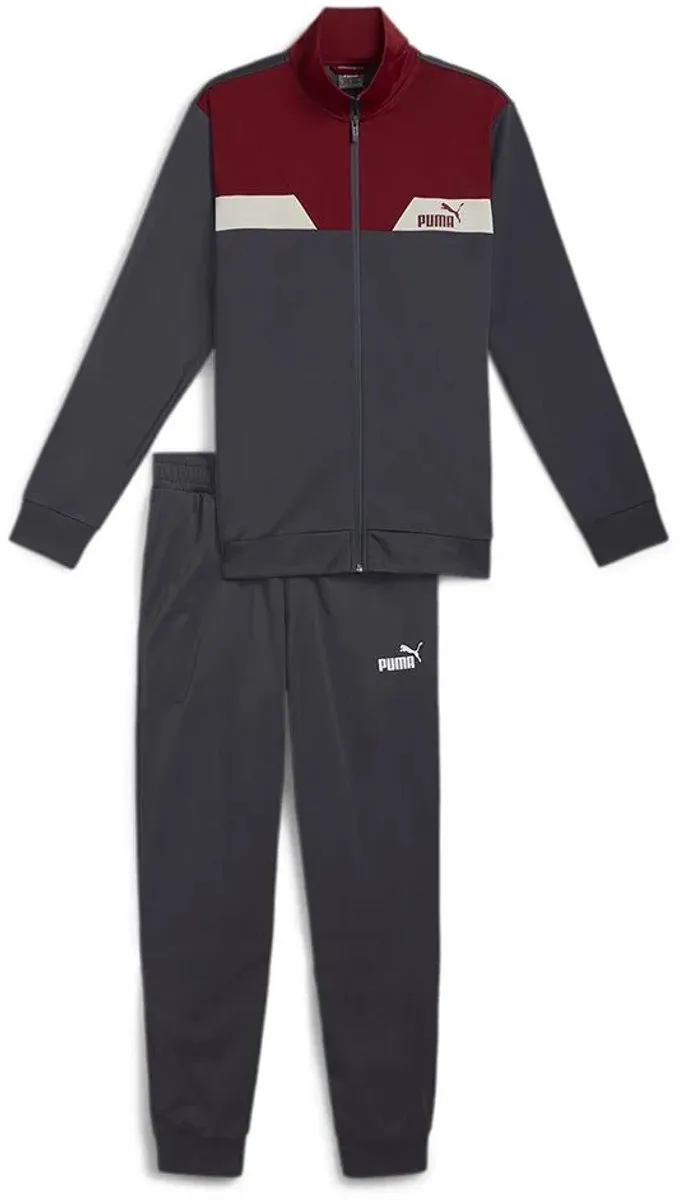 PUMA Power Poly Trainingspak - S - Grijs