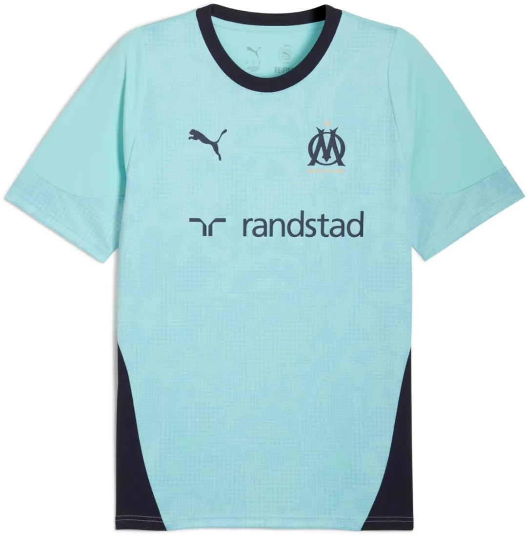 PUMA OM Trainingsshirt 2025/26 - M - Geel