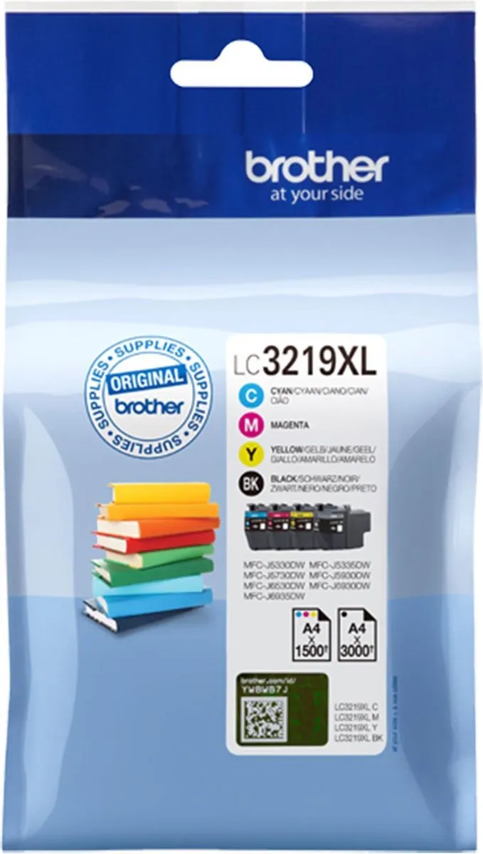 Brother LC-3219XLVAL Inktcartridge MultiPack - 4 Stuks