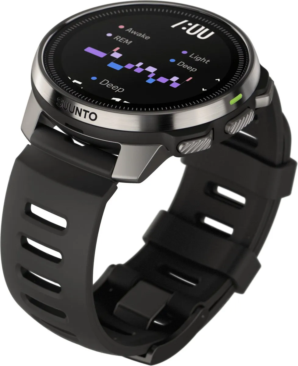 Suunto Ocean Steel Black - 1.43cm - Zwart