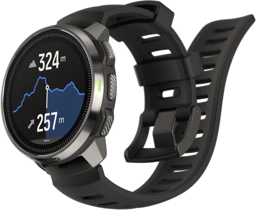 Suunto Ocean Steel Black - 1.43cm - Zwart