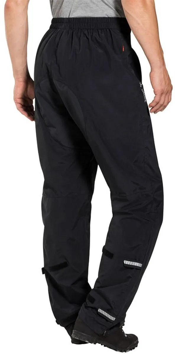 Vaude Yaras III Regenbroek - Heren - Black - 2XL/Long