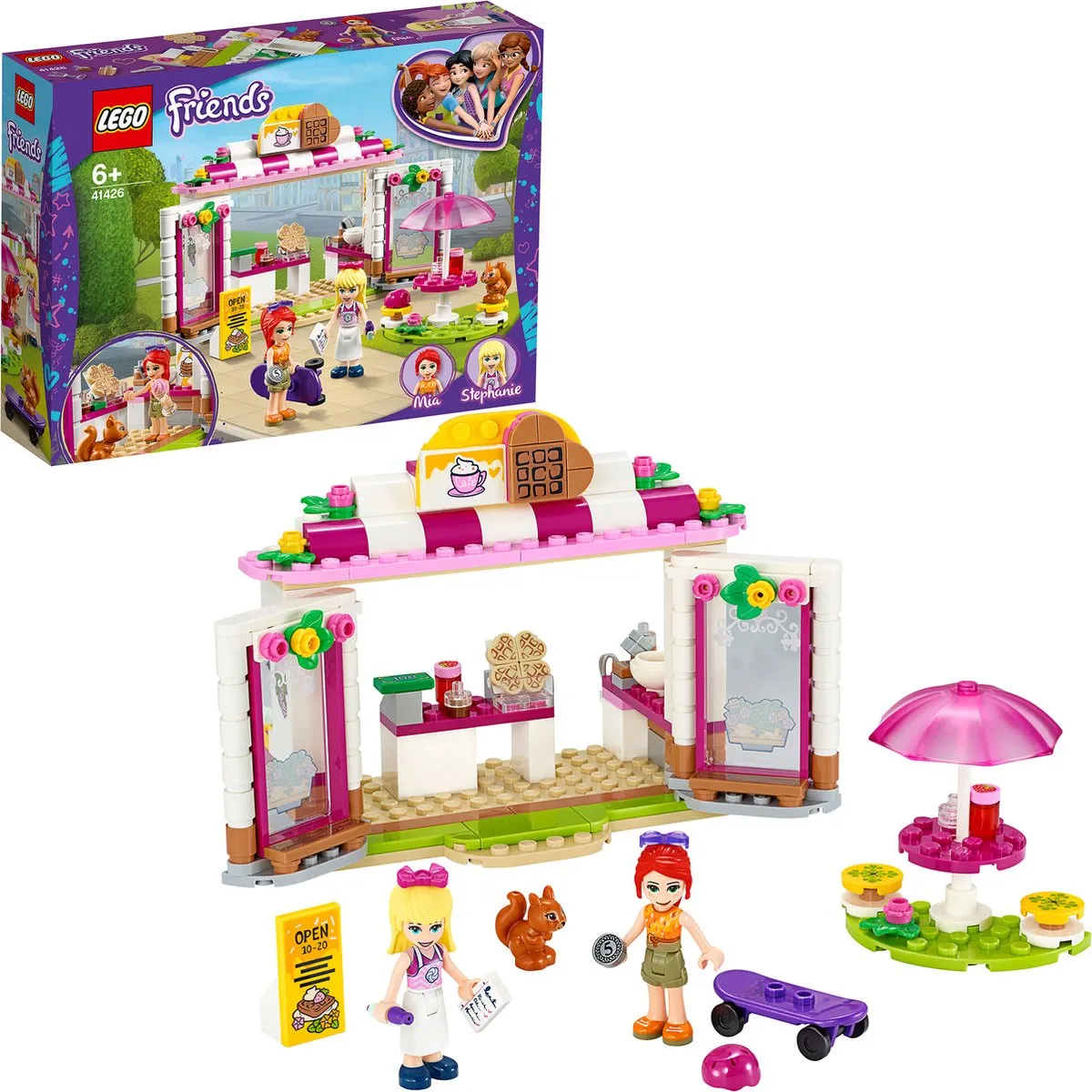 LEGO Friends Heartlake City Park Café 41426 - 224 Stukken