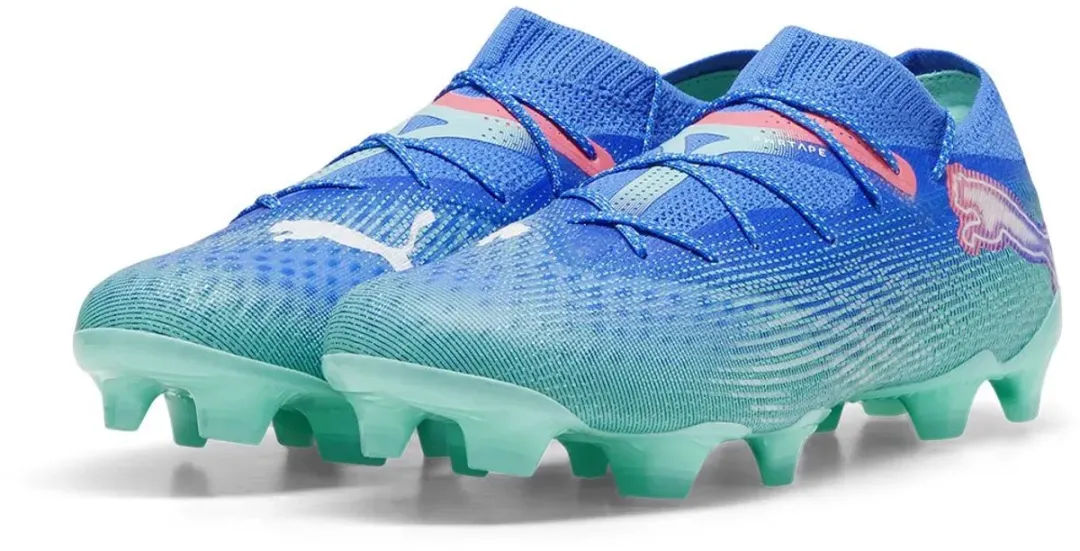 PUMA Future 7 Ultimate Low FG/AG Voetbalschoenen - Blauw - 36