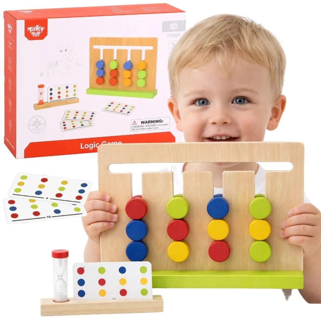 Tooky Toy Tijdpuzzel Kleuren