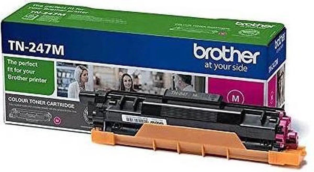 Brother TN-247Y Tonercartridge Geel - 4 Stuks