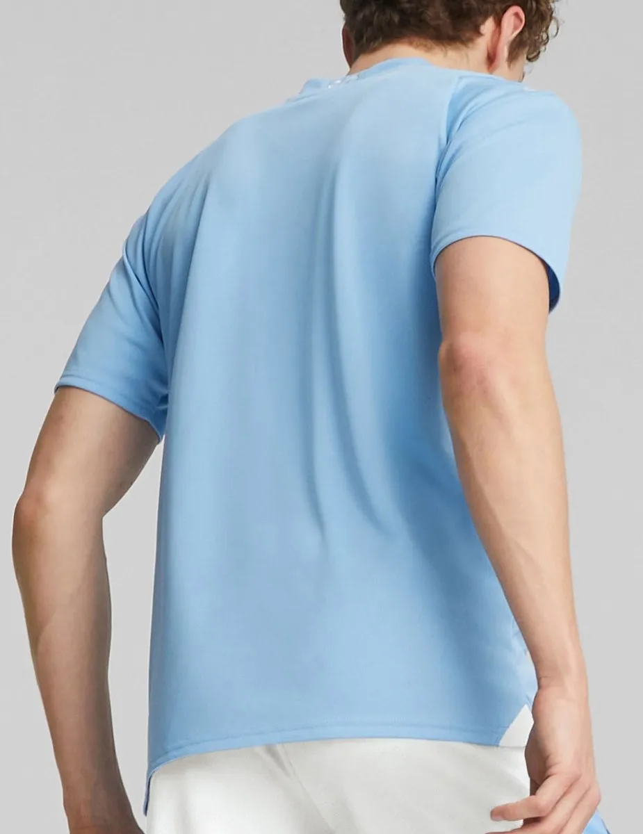 PUMA MCFC Home Jersey Replica - Lichtblauw/Wit - Maat L