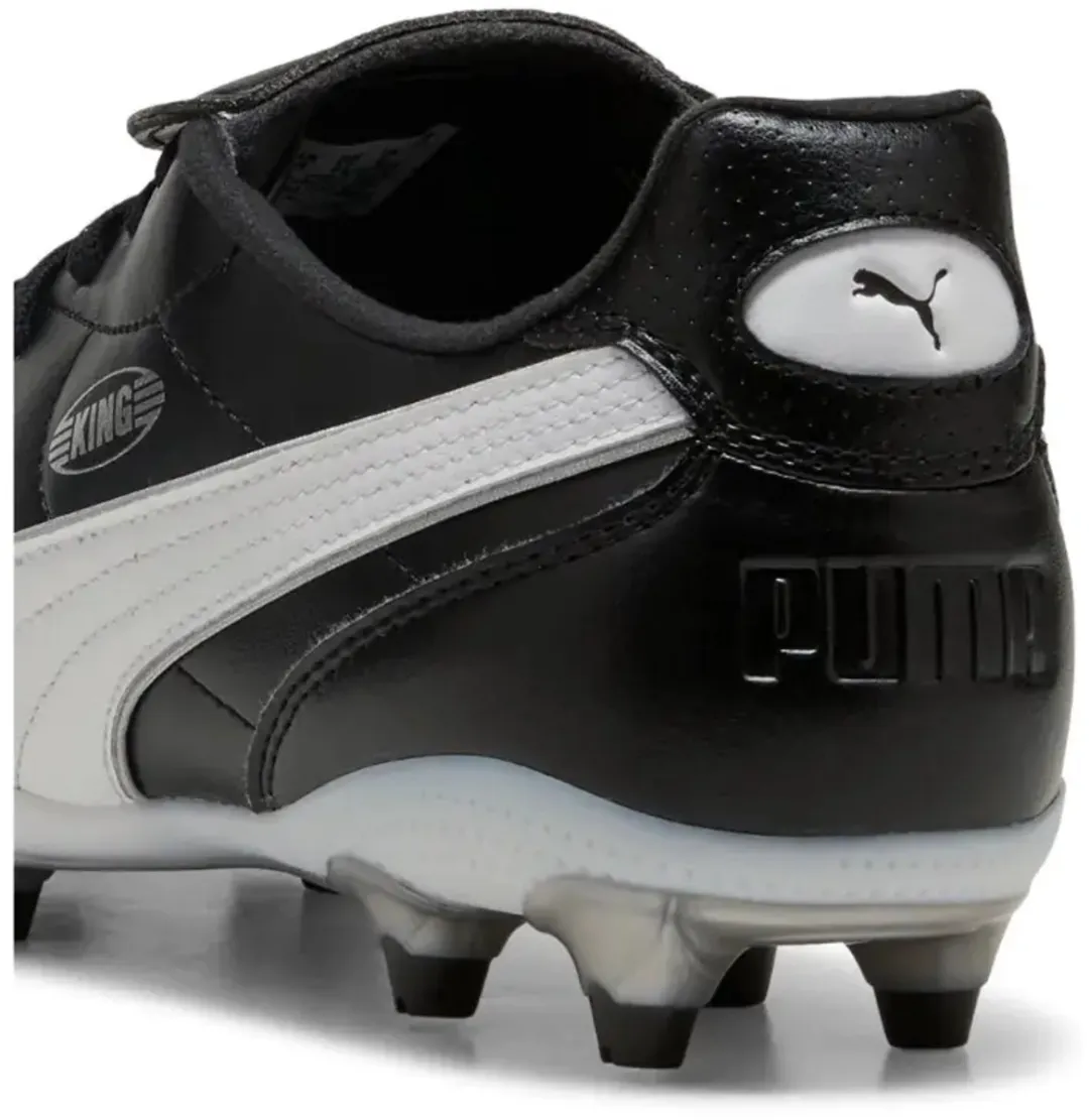 PUMA King Liga FG/AG Voetbalschoenen 41 - Zwart